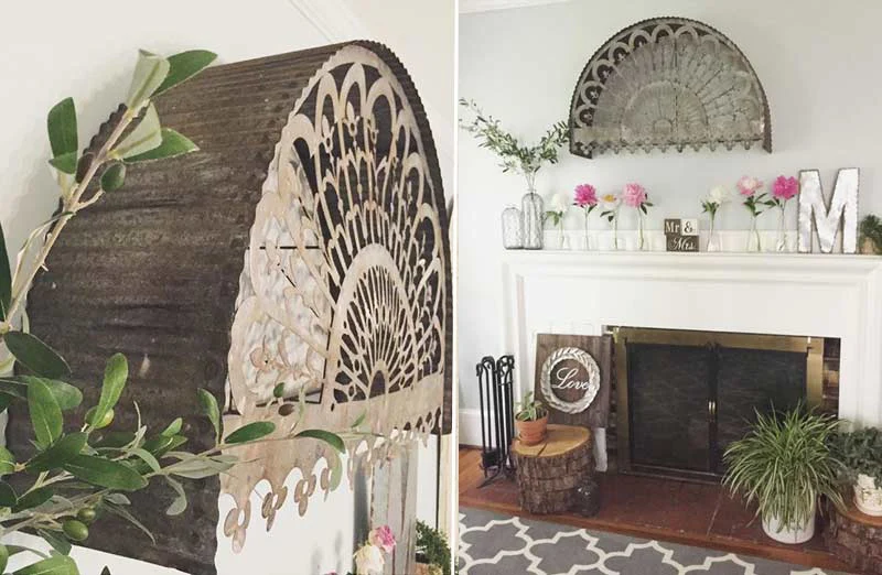 *HUGE* Metal Filigree Arch Relic
