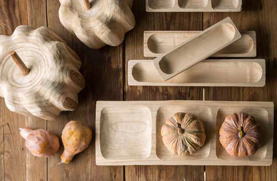 Wooden Sorting Bowl